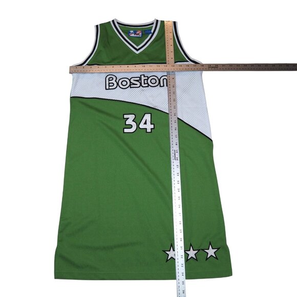 Forte Bleu FBG Lady's VTG Boston Celtics Jersey Dress Women's L Green / White - Picture 7 of 9